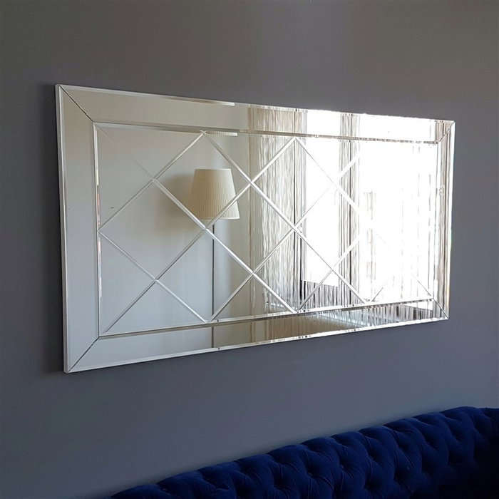 Hanah Home Espejo de Hotel A306Y Plateado